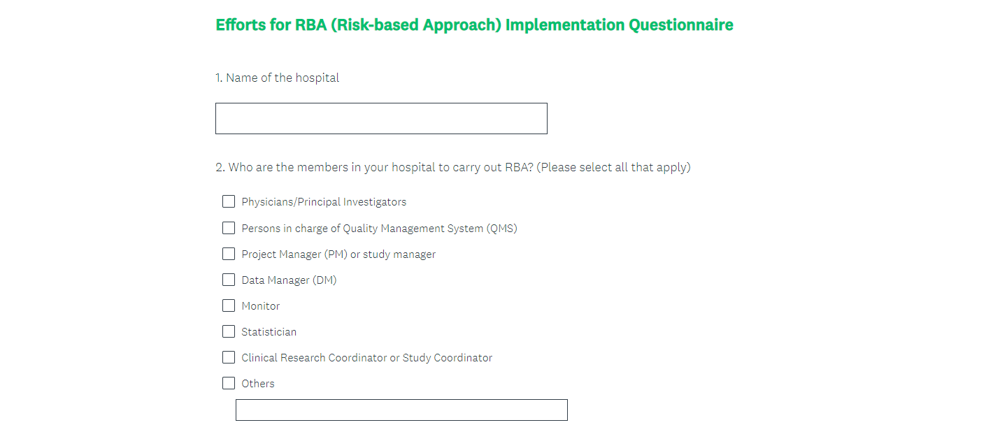 Kyoto University Hospital iACT – Invitation to Participate in RBA Survey